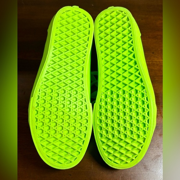 Ladies Vans Bright Green Checked - size 7.0 - Picture 5 of 6